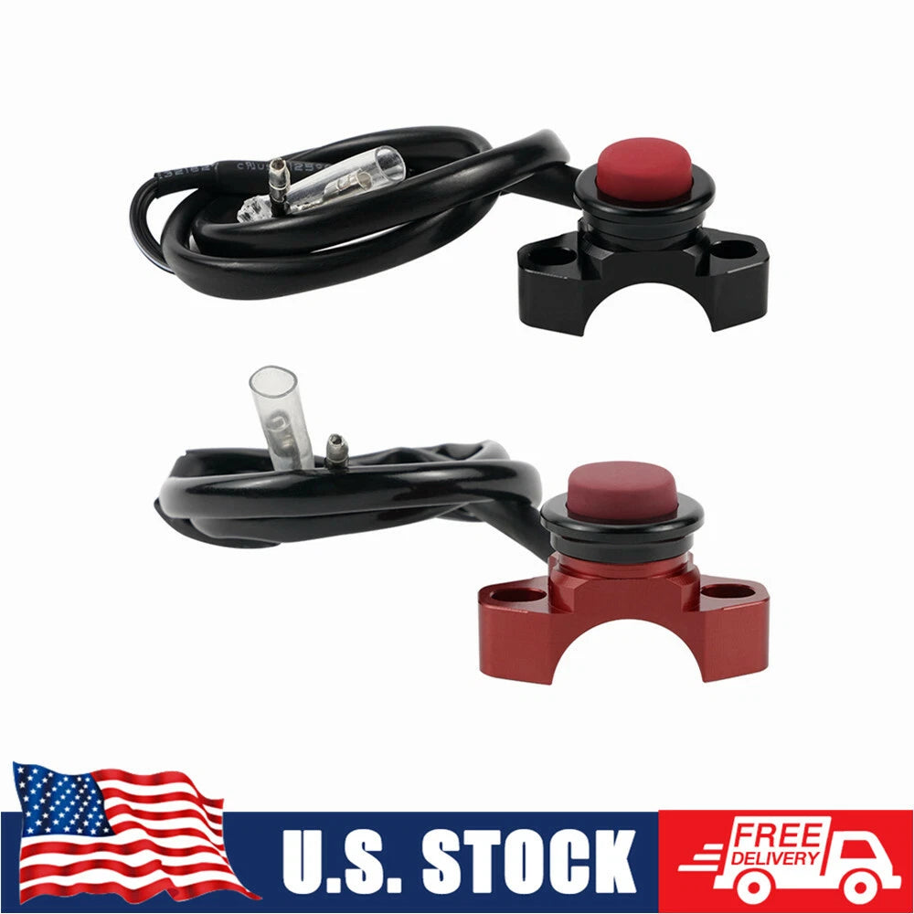 CNC Billet Engine Kill Starter Switch Button for Yamaha YZ/YZF/WRF/FX (All Years)