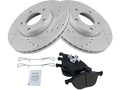 Front Brake Pad and Rotor Kit for Mazda 3 (2004–2013) GP598GQ
