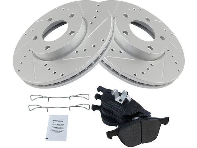Front Brake Pad and Rotor Kit for Mazda 3 (2004–2013) GP598GQ