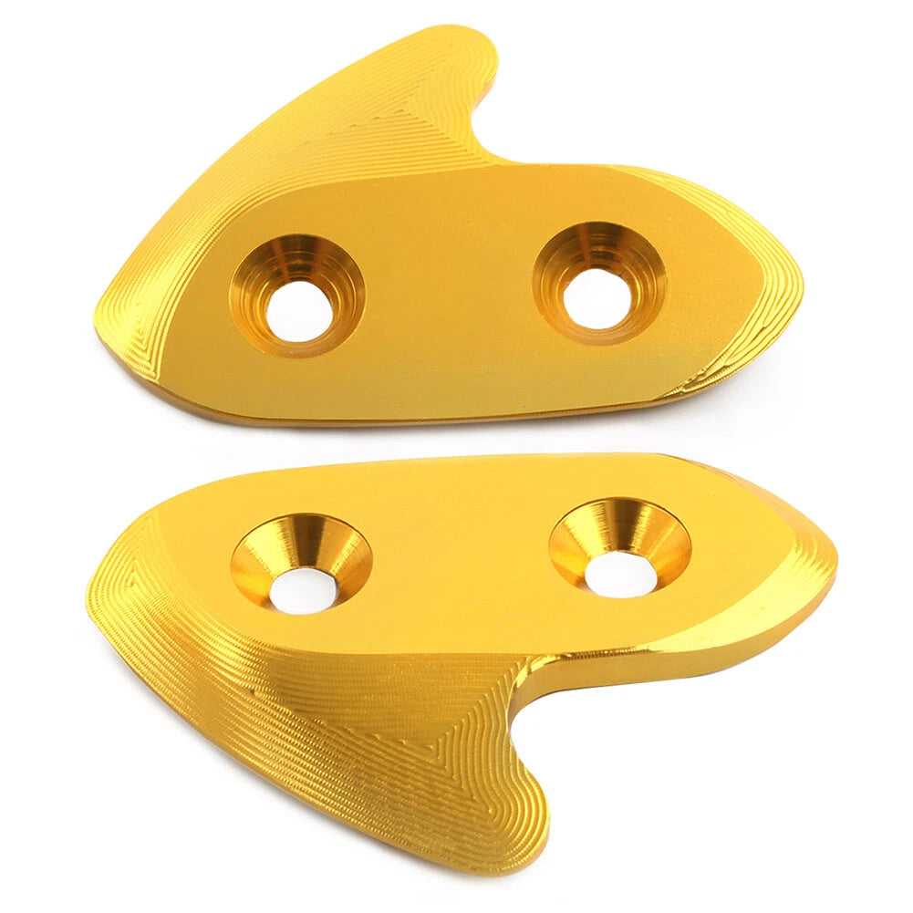 Rearview Mirror Block Off Base Plates for Yamaha R1 YZF-R1 (2015–2019)