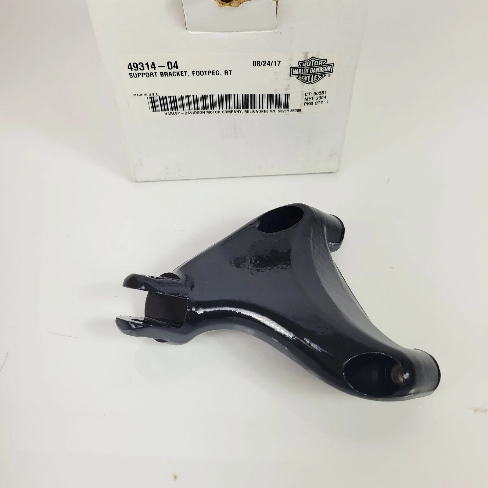 Passenger Footpeg Bracket for Harley Davidson Sportster (2004–2013) 49314-04