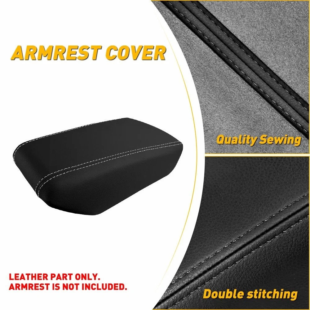 Center Console Lid Armrest Leather Cover for Nissan Maxima (2016–2023)
