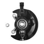 Pair Front Steering Knuckle & Hub Bearing for Honda Civic (2001–2002)
