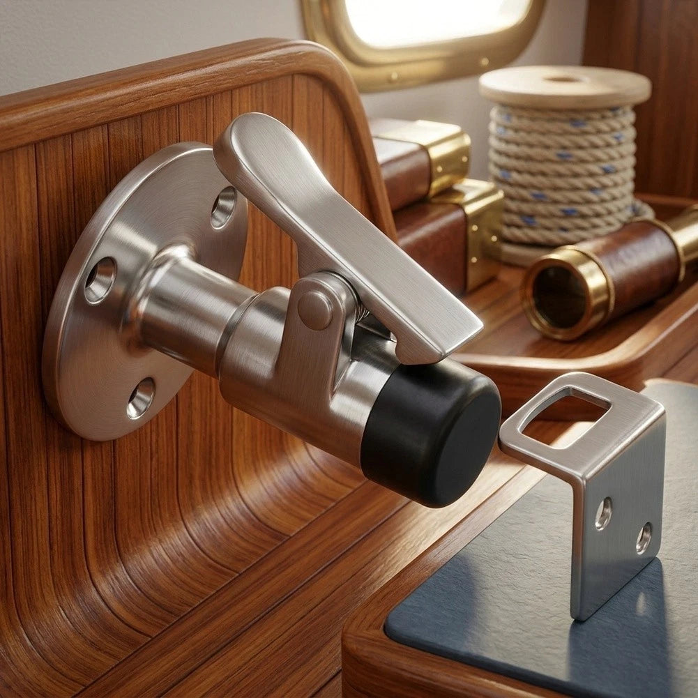 Stainless Steel Door Stopper for Yacht and Boats (Indoor Outdoor Use)