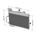 Radiator Engine Cooler for Yamaha FZ07 (2015–2017)