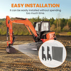 Quick Attach Bucket Ears for Kubota KX040 KX71 KX91 KX121 KX033 U35 (2010–2023)