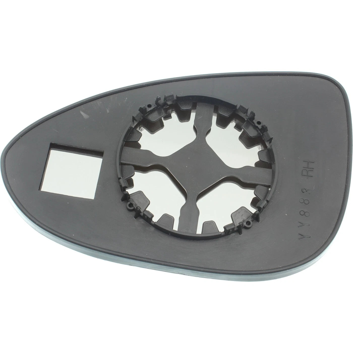 Passenger Mirror Glass for Chevrolet Sonic (2012–2020) Convex with Backing Plate