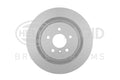 Hella Pagid Rear Disc Brake Rotor for Mercedes-Benz ML350, GLE350 (2012–2019)