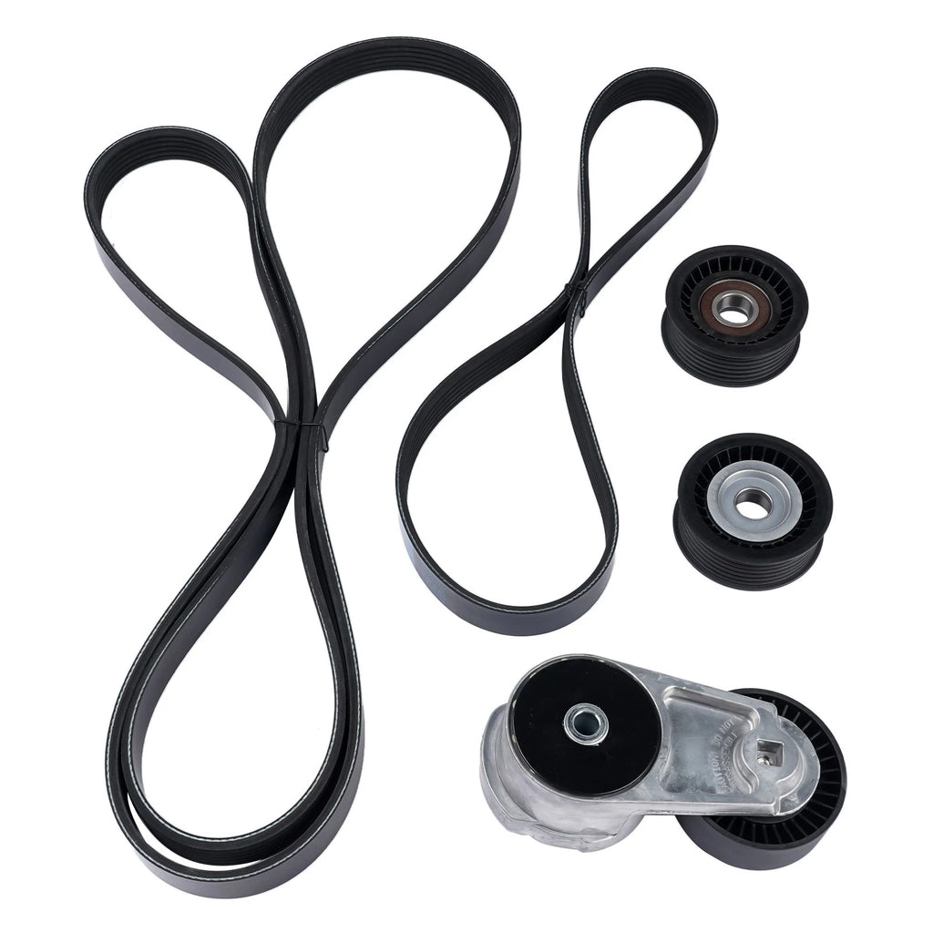 Belt Tensioner Idler Pulley Kit for Maserati Ghibli Levante Quattroporte (2014–2023)