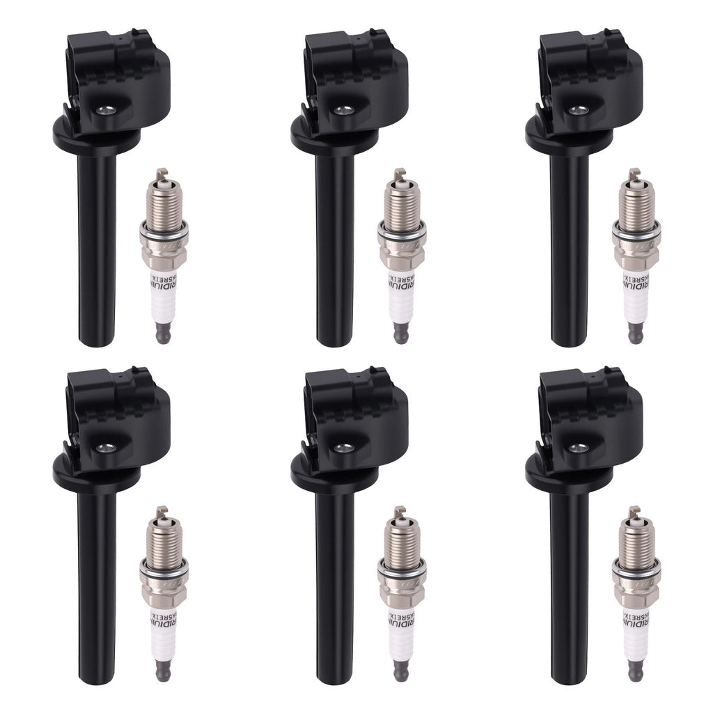 Ignition Coil & Spark Plug for Isuzu Amigo Rodeo V6 3.2L (2000–2000)