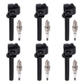 Ignition Coil & Spark Plug for Isuzu Amigo Rodeo V6 3.2L (2000–2000)