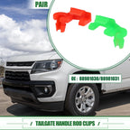 Tailgate Handle Rod Clips for Chevrolet Silverado (1999–2009) No. 88981030, 1 Pair