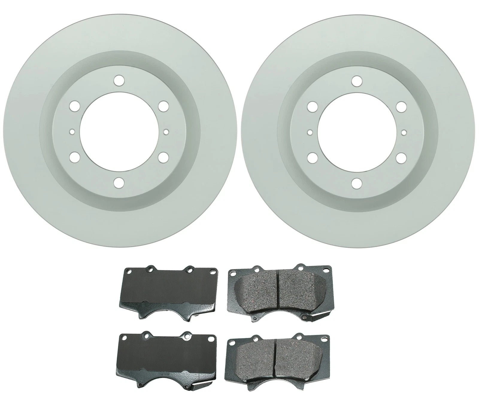 Front Brake Kit Rotors & Ceramic Pads for Toyota 4Runner, Lexus GX460 (2010–2023)
