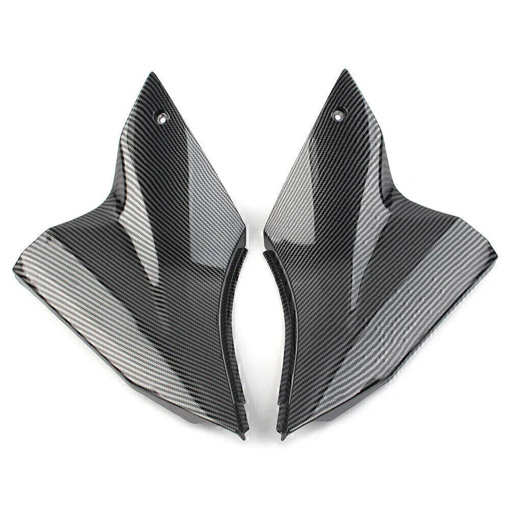 Carbon Fiber ABS Gas Tank Side Trim Covers for KAWASAKI Ninja ZX10R (06-07)