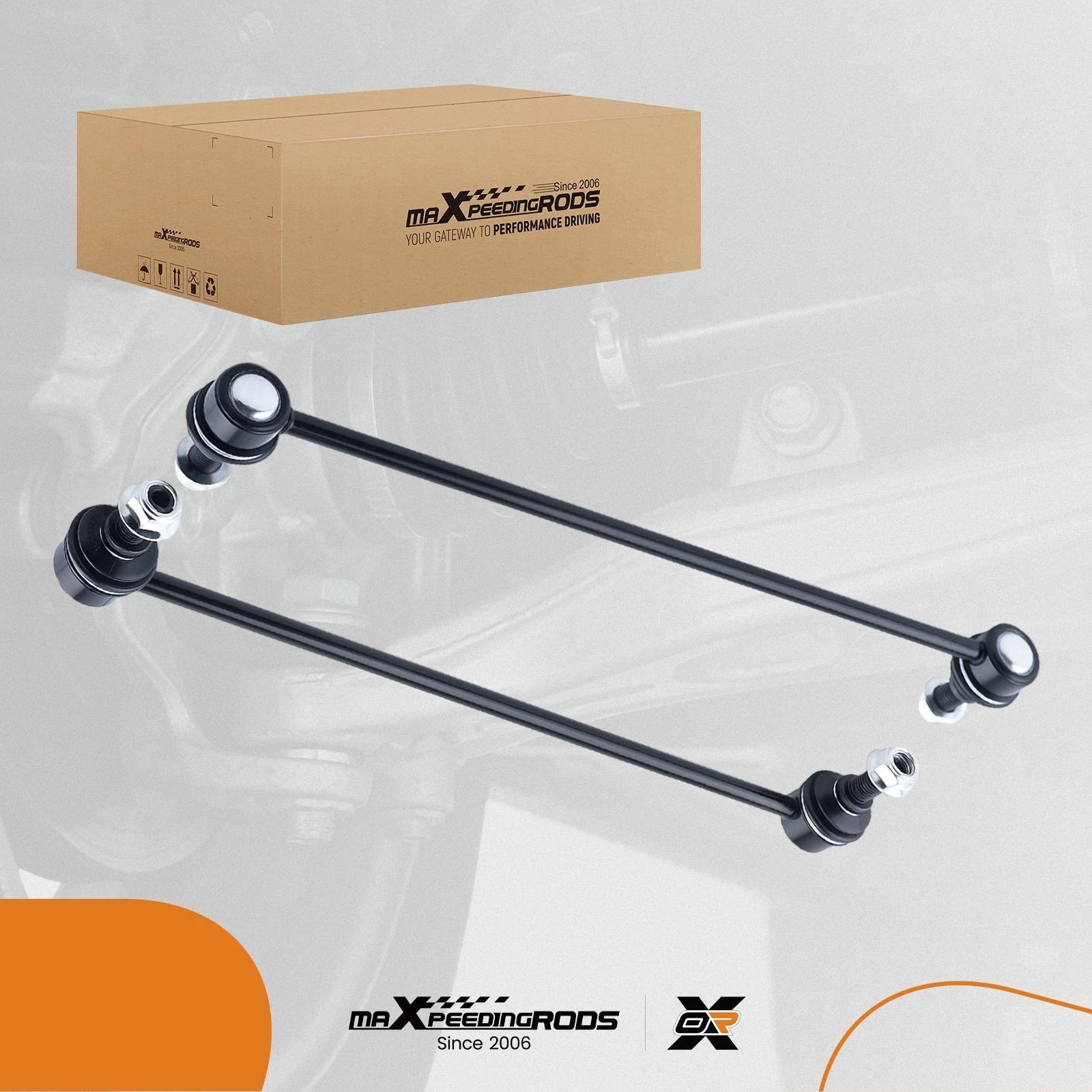 Set of 2 Front Stabilizer Links for Scion xD (2008–2014) Toyota Prius C (2012–2019) Yaris (2006–2018)