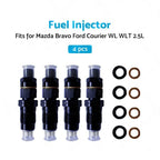 4X Fuel Injectors for Mazda Bravo Ford Courier (WL WLT 2.5L Diesel)