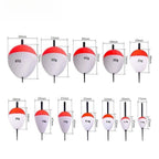 10X EVA Foam Fishing Floats Red White Buoys for High Sensitivity Biting
