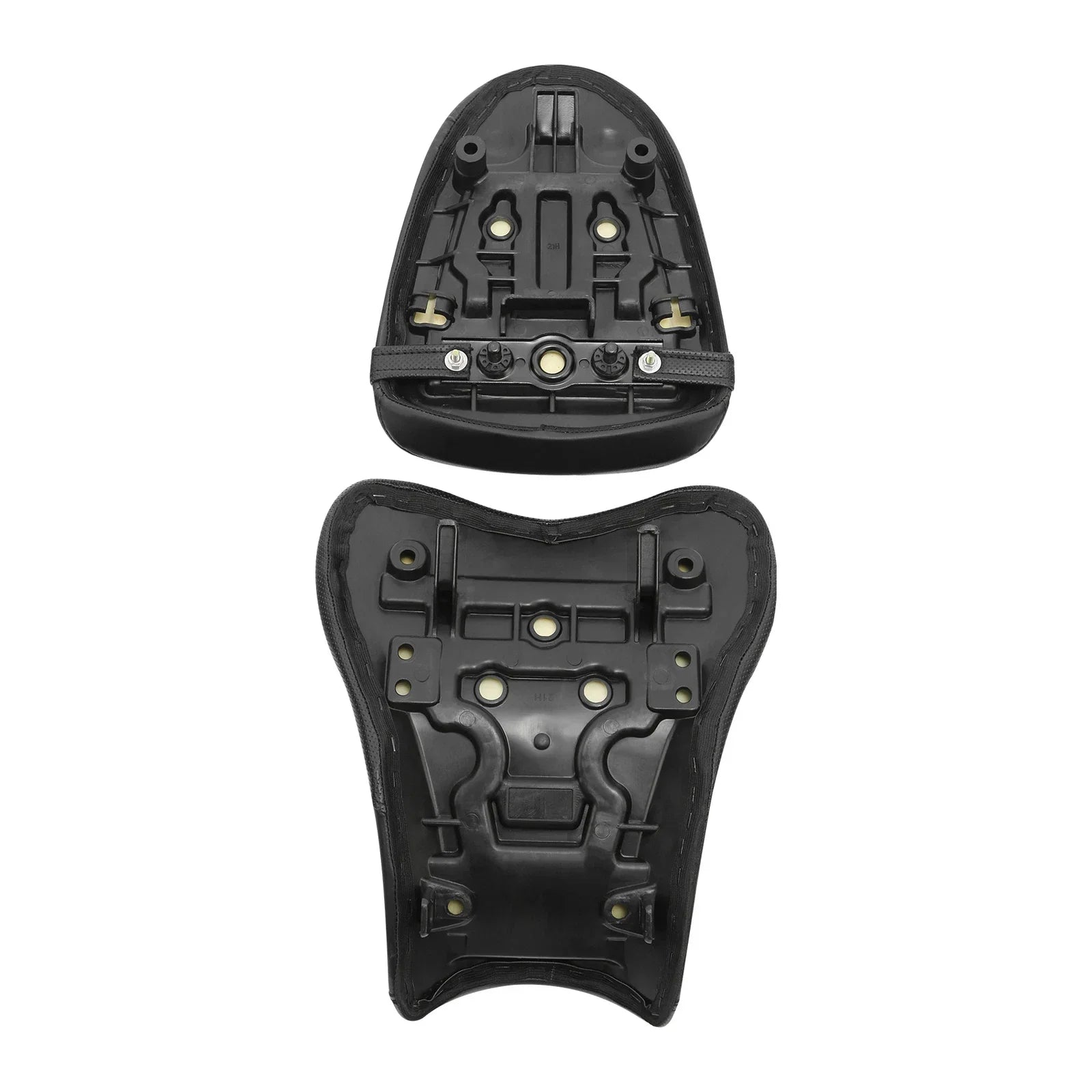 Black Blue Driver & Passenger Seats for Suzuki GSXR1000 (2007-2008)