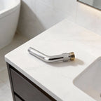 8 Inch Shower Arm Extension for Universal Fit (304 Stainless Steel, Chrome)