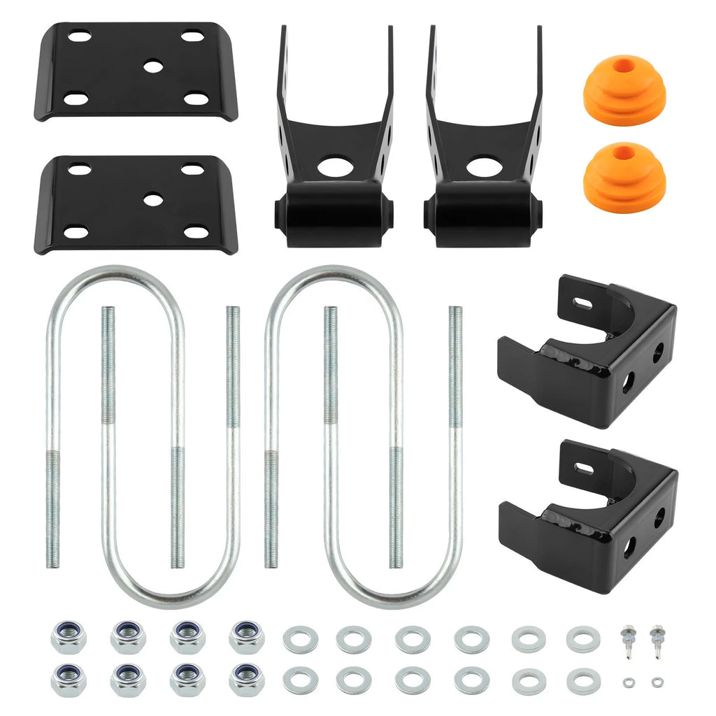 Rear Axle Relocators Lowering Flip Kit for Dodge Ram 1500 2WD (2002–2008)