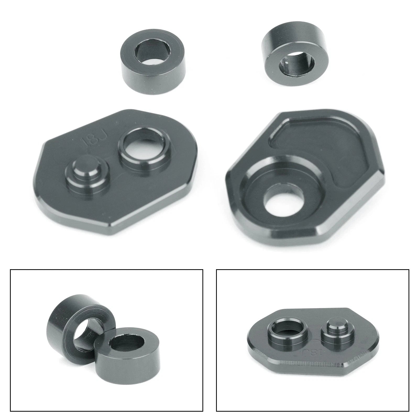 Aluminum Turn Signal Indicator Adapter Spacers for Honda MSX125 (2013–2023)