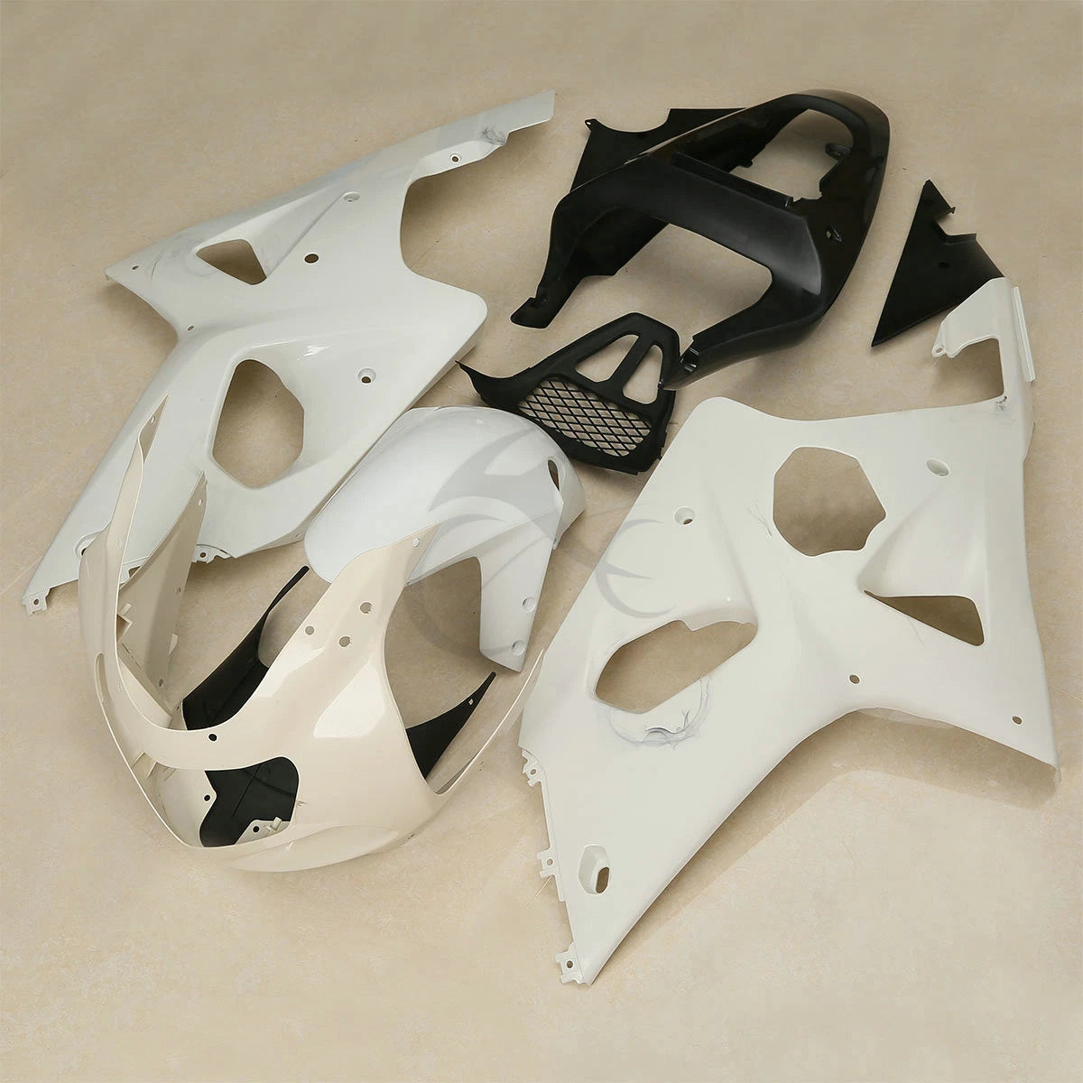 Unpainted ABS Fairings Bodywork Kit for Suzuki GSXR1000 (2000–2002)