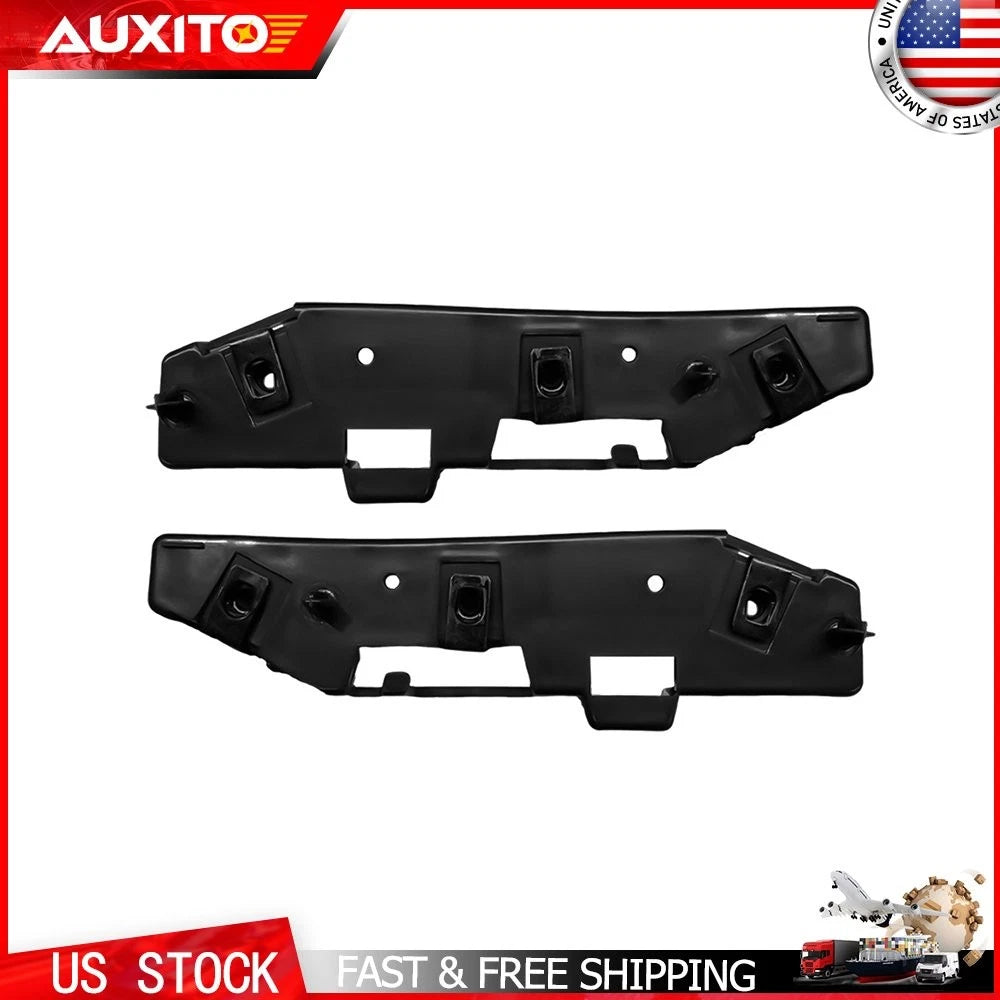 Bumper Face Bar Brackets Retainer Mounting Braces 2X for Ford Edge (2015–2018)