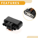 12 Pin Car Seat Connector Plug Female Wire Terminal for Ford 