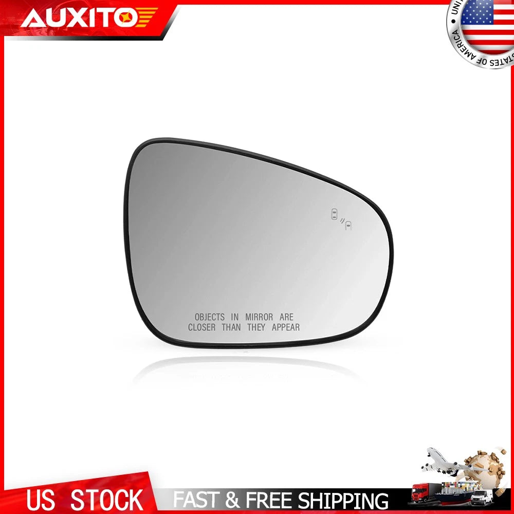 Right Side Mirror Glass with Blind Spot Heated for Lexus ES350 IS250 CT200h GS350 (2007–2019)