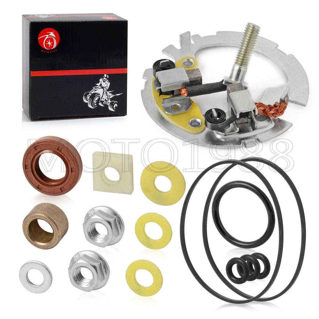 Starter Brush Holder Repair Kit for HONDA Foreman 500 Rubicon 500 (2001–2013)