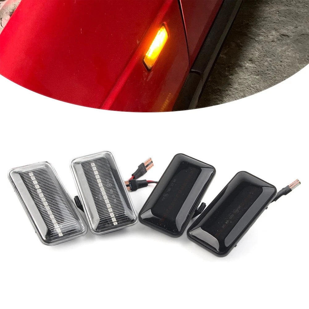 2X LED Side Marker Indicator Light for VW Golf 2, Golf 3, Jetta, Vento, Passat, Seat