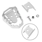 Extension Brake Foot Pedal Enlarger Pad CNC Silver for BMW F850GS F750GS (2008–2016)