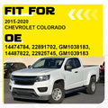 2X Fog Light Cover Bezel for Chevy Colorado (2015–2020)
