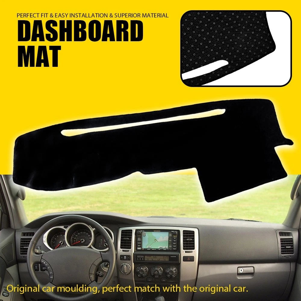 Dash Mat Cover for Toyota 4Runner (2003–2009) - Black Dashboard Carpet