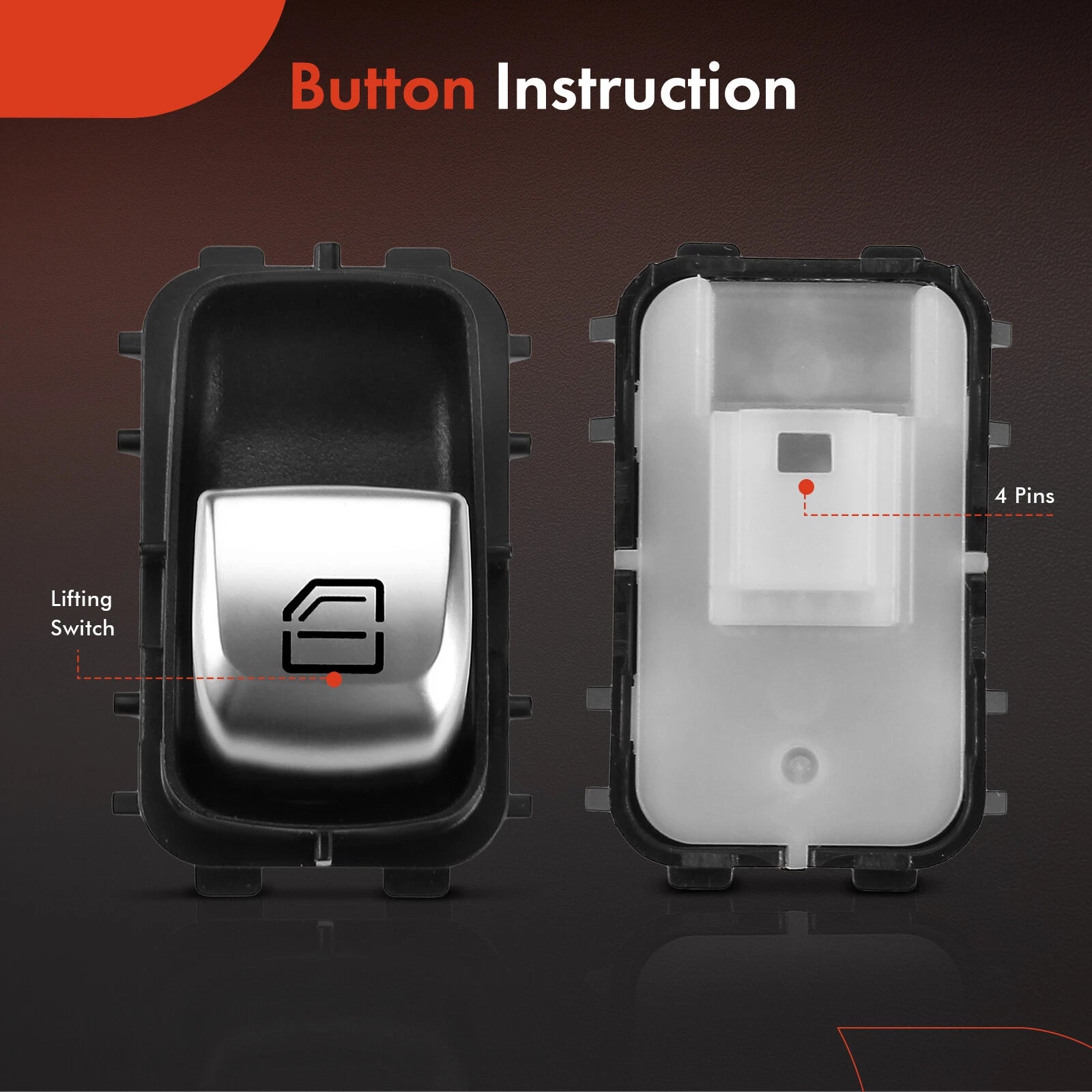 Master Power Window Switch for Mercedes-Benz E-Class (2009-2016)