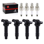 Set of 4 Ignition Coils for Yamaha (6B6-82310-00-00, 6D3-82310-01-00, 6D3-82310-00-00)