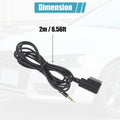 AMI MDI to Stereo 3.5mm Car Audio Aux Adapter Cable for Mercedes Benz (2010-2015)