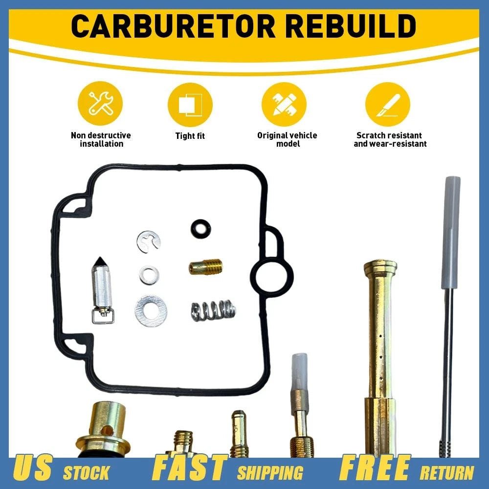 Carburetor Repair Kit for Yamaha Grizzly 600 YFM600 (1998–2001) 12144037