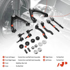 10x Front Upper Control Arm & Sway Bar Link for Honda CR-V (1997-2001)