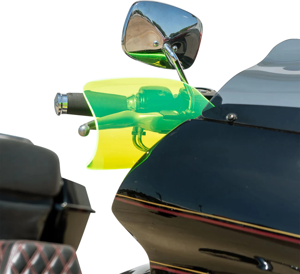 Klock Werks Flare Handguards for Harley-Davidson (2023–2025) - Green Ice