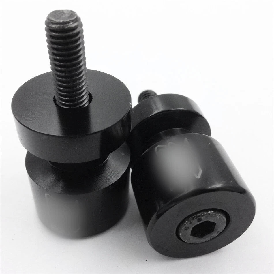 Black Swingarm Spool 8mm Thread for Suzuki GSXR 1000 (2001–2012) / GSXR 600 (1992–2001)