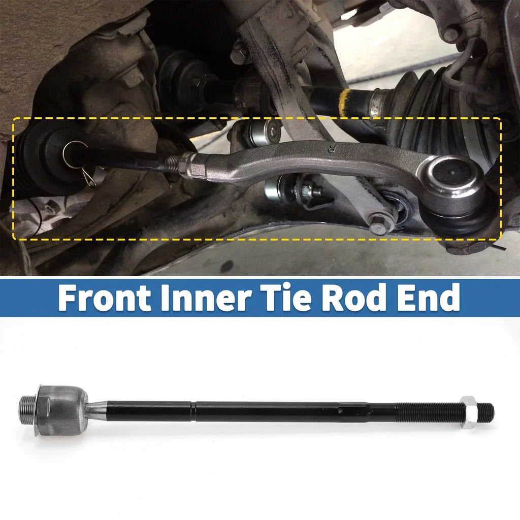2 x Front Inner Tie Rod End Links for Dodge Ram 1500 (2006-2012)