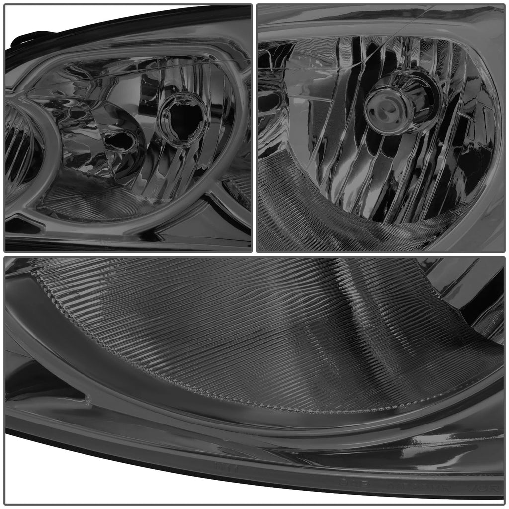 Smoked/Clear Signal Bumper Headlight Lamps for Chevy Impala (2006–2016)