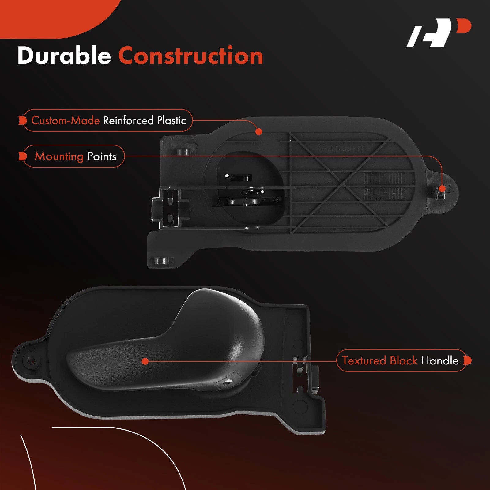 Right Interior Door Handle for Ford Fiesta, EcoSport (2003–2012)