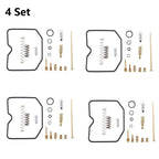 4X Carburetor Rebuild Kit for Suzuki Eiger LTF400F LTF400 (2003–2007)
