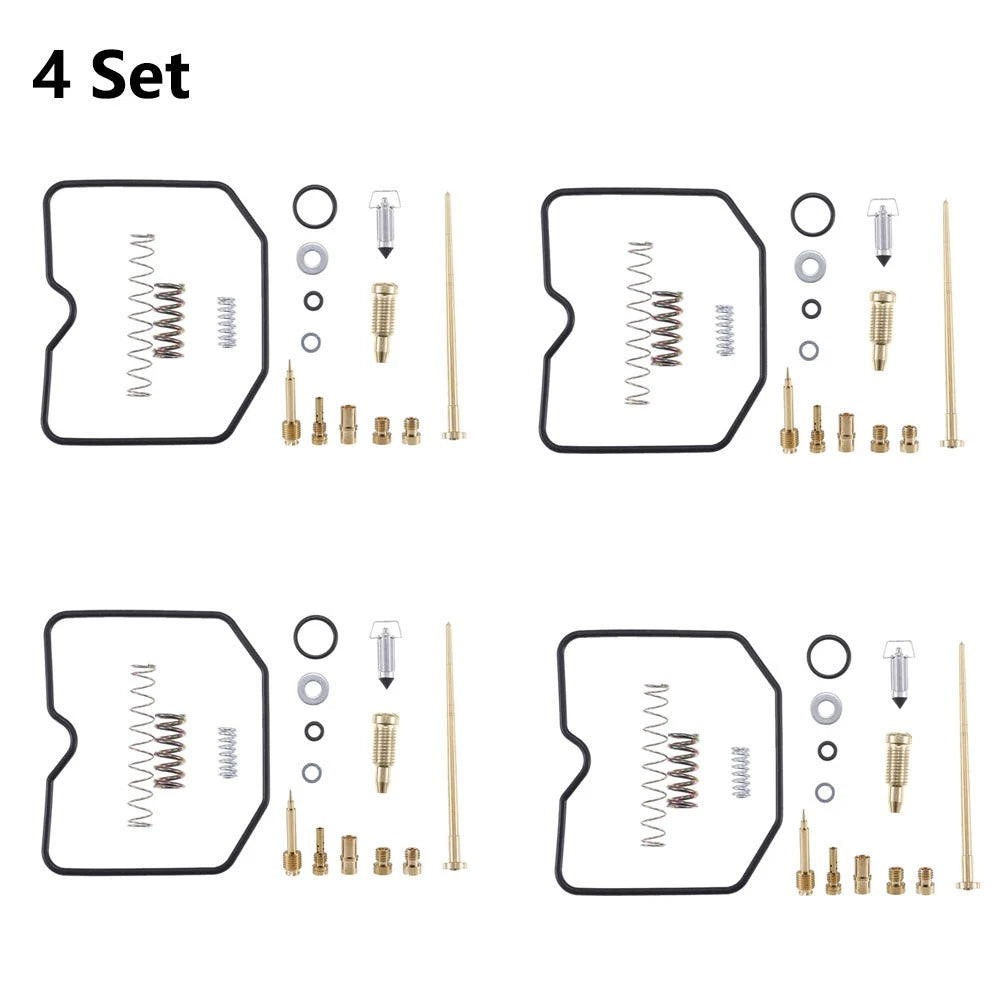 4X Carburetor Rebuild Kit for Suzuki Eiger LTF400F LTF400 (2003–2007)