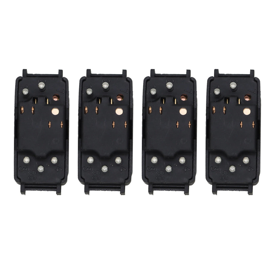 Set of 4 Power Window Switches for Mercedes W124 W126 (1985–1996) 1248204610