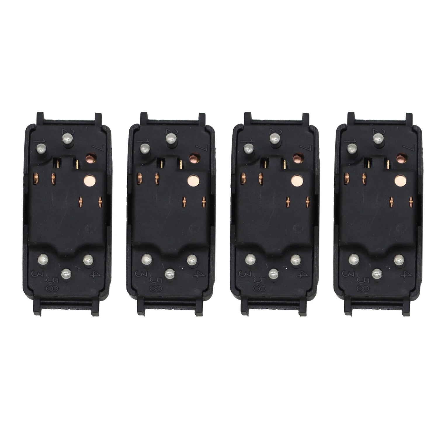 Set of 4 Power Window Switches for Mercedes W124 W126 (1985–1996) 1248204610