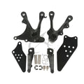 Set of 2 Motor Front Foot Pegs Bracket for Kawasaki Ninja ZX 6R ZX636 (2005–2008)