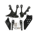 Set of 2 Motor Front Foot Pegs Bracket for Kawasaki Ninja ZX 6R ZX636 (2005–2008)